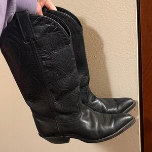 Black Western Cowboy Boots